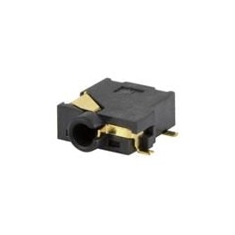 1 pcs : SJ1-42516-SMT-TR - Phone Connectors 2.5 mm, Stereo, Right Angle, Surface Mount (SMT), 4 Conductors, 0 2 Internal Switche