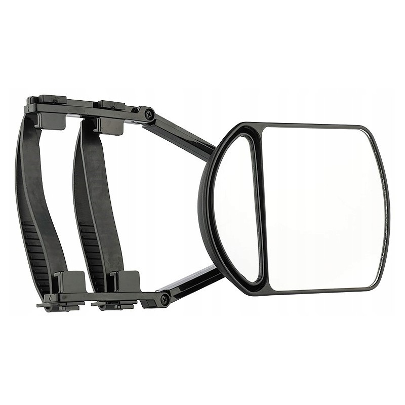 Additional mirror for towing a tow truck trailer