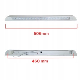 12v LED vestibule lamp, outdoor waterproof camper trailer, white