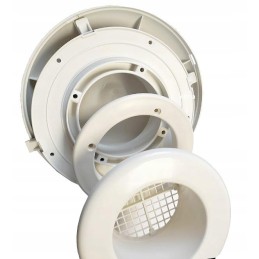 Mushroom vent 110mm with mesh round roof