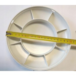 Mushroom vent 110mm with mesh round roof