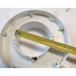 Mushroom vent 110mm with mesh round roof