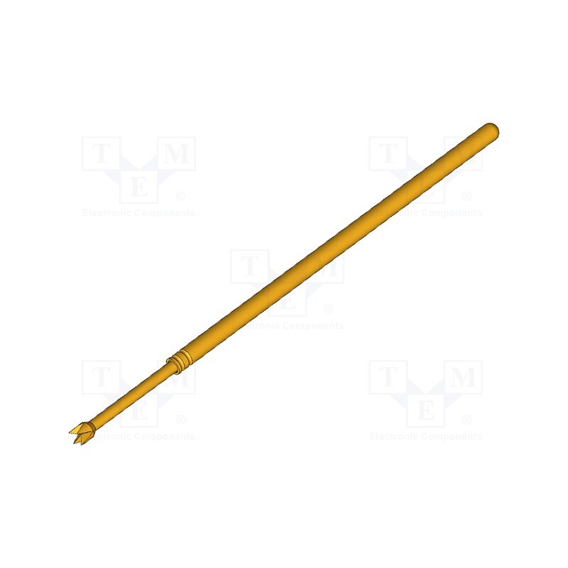 1 pcs x INGUN - GKS-075 214 100 A 2000 - Test needle, Operational spring compression: 4.3mm, 3A, Ø: 1mm