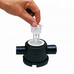 Reich siphon strainer