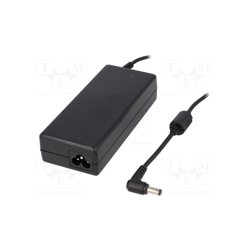 1 pcs x AKYGA - CPSUNOTAKY-07170 - Power supply: switched-mode, 19VDC, 4.74A, Out: 5,5/2,5, 90W, 80%