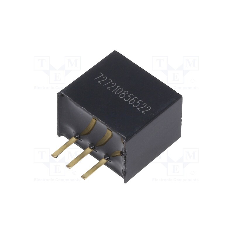1 pcs x XP POWER - VR10S05 - Converter: DC/DC, Uin: 8÷36V, Uout: 5VDC, Iout: 1A, SIP3, 520kHz, THT