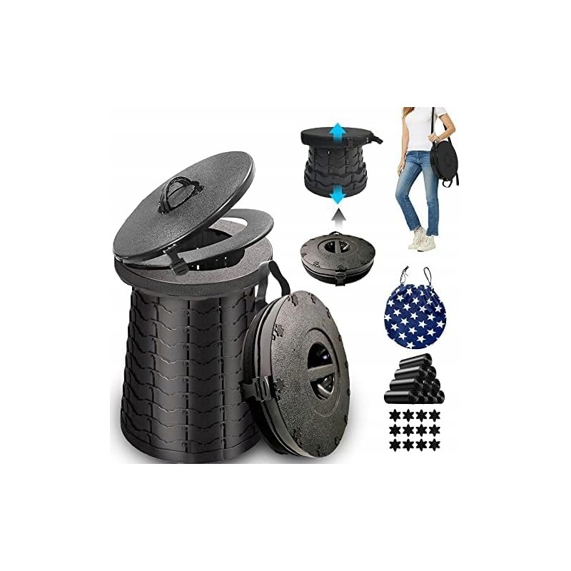 Xiuwoug portable camping toilet