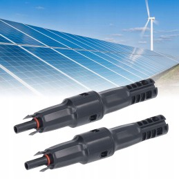2 sets 1500v solar PV connectors IP68 waterproof