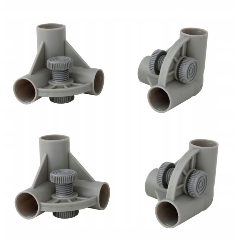 Brackets 25 22 mm euro trail tees for camping cabinets