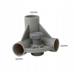 Brackets 25 22 mm euro trail tees for camping cabinets