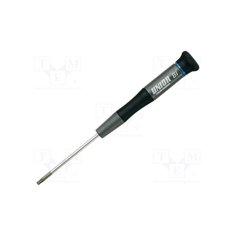 1 pcs x UNIOR - 608316 - Screwdriver, Torx®, precision, TX20, 621E, Blade length: 80mm