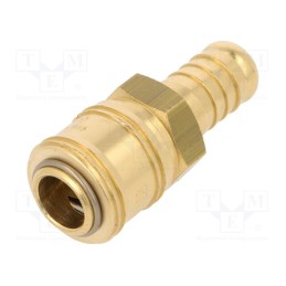 1 pcs x METABO - 7800009558 - Quick connection coupling EURO, with bushing, brass