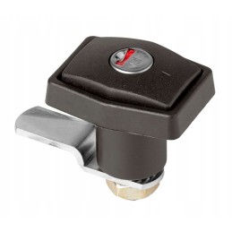 Lock for the cylinder container in the zadi camping trailer