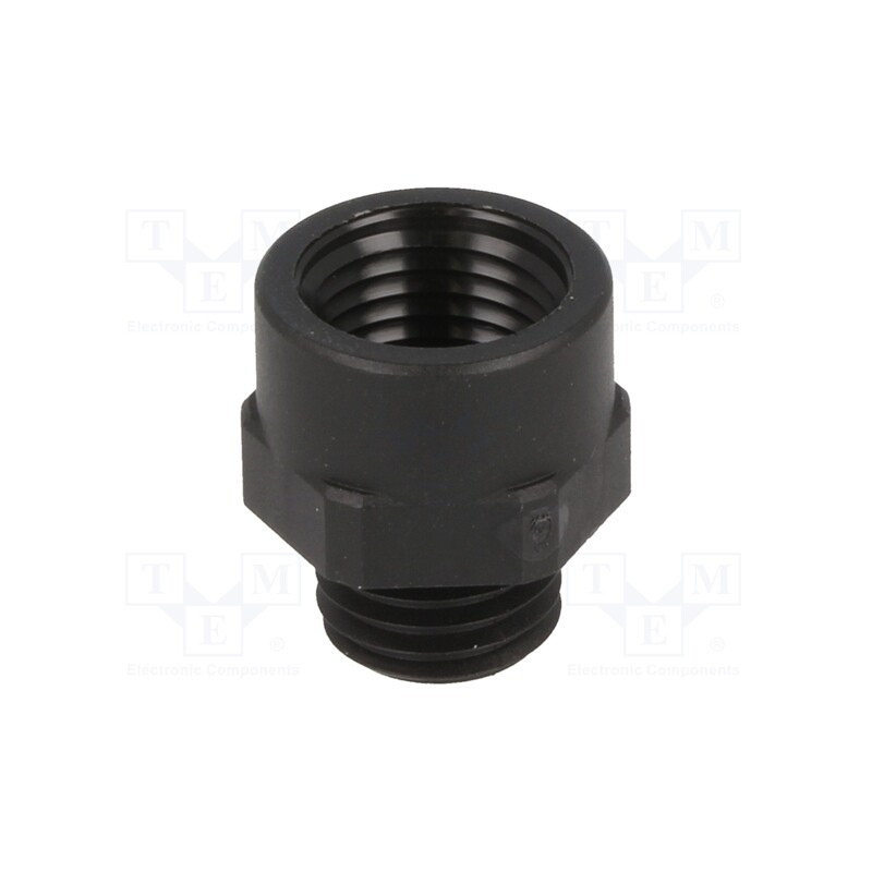 1 pcs x HUMMEL - 1.239.1207.50 -AS - Thread adapter, Int.thread: PG7, Ext.thread: M12, polyamide