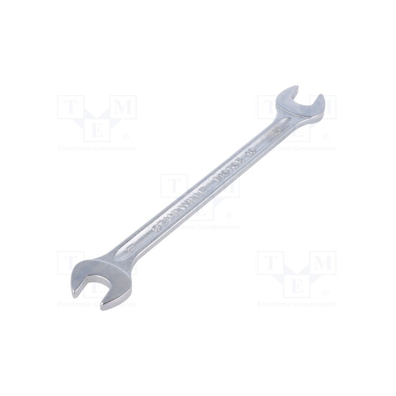 1 pcs x STAHLWILLE - 40031011 - Wrench, spanner, 10mm,11mm, chromium plated steel, MOTOR, L: 155mm