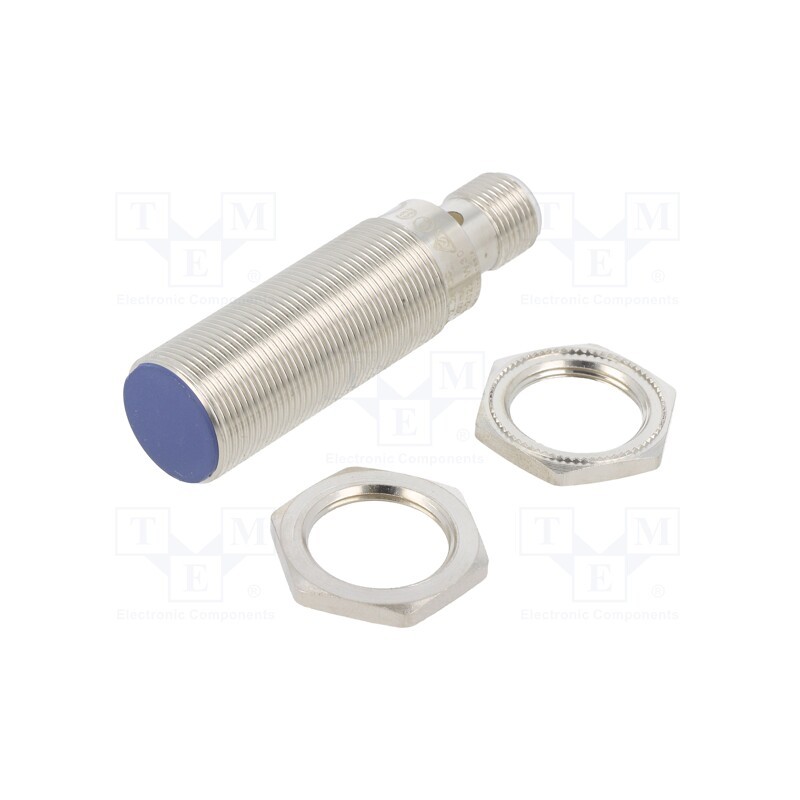 1 pcs x TELEMECANIQUE SENSORS - XS118BLPBM12 - Sensor: inductive, OUT: PNP / NC, 0÷5mm, 12÷24VDC, M18, IP67, 200mA