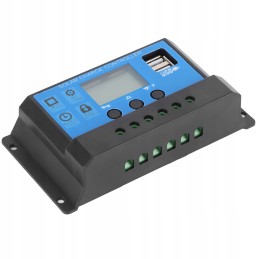 Solar pwm regulator 12v 24v charging 30a