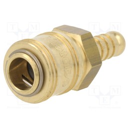 1 pcs x METABO - 7800009043 - Quick connection coupling EURO, brass, Connection: 9mm
