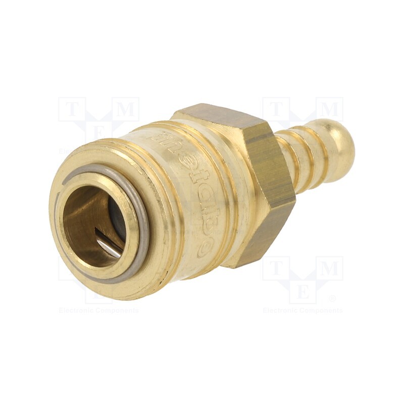 1 pcs x METABO - 7800009043 - Quick connection coupling EURO, brass, Connection: 9mm