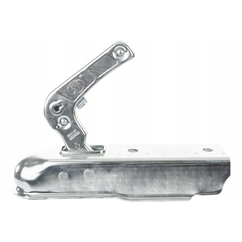 Ball hitch for a 750kg steelpress trailer with a 50mm T-type drawbar