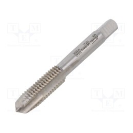 1 pcs x Vu00d6LKEL - 61542 - Tap, high speed steel cobalt HSS-E, M8, 1.25, 56mm, 4,9mm, ISO2/6H