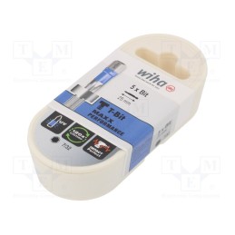 1 set x WIHA - 41619 - Screwdriver bit, hex key, HEX 7/32', Overall len: 25mm, 5pcs, T