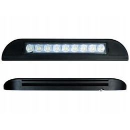 LED outdoor lamp angled 45 degrees 12v 24v wall lamp camper awning