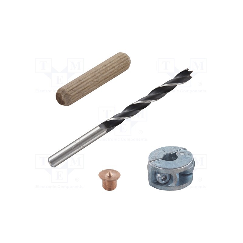 1 set x WOLFCRAFT - 2917000 - Dowel kit, 8mm