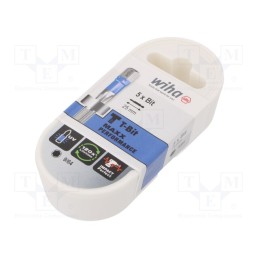 1 set x WIHA - 41616 - Screwdriver bit, hex key, HEX 9/64', Overall len: 25mm, 5pcs, T