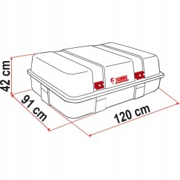 Roof luggage box 400l Fiamma Ultra Box 2 Wawa