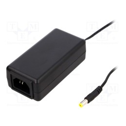 1 pcs x SUNNY - SYS1546-3624-T3 - Power supply: switched-mode, 24VDC, 1.5A, Out: 5,5/2,1, 36W, 0÷40°C