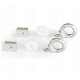 Kit eye mounting brackets for garage holders