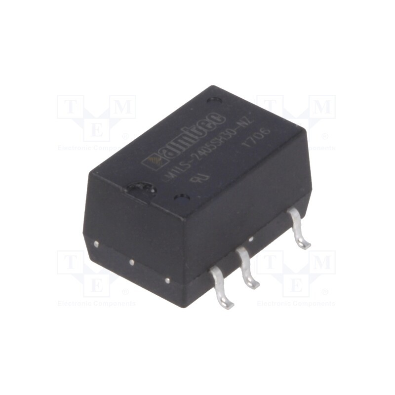 1 pcs x AIMTEC - AM1LS-2405SH30-NZ - Converter: DC/DC, 1W, Uin: 21.6÷26.4V, Uout: 5VDC, Iout: 200mA, SMD