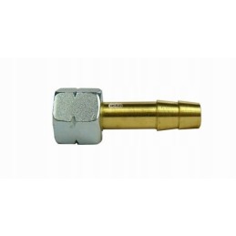 Hose connector for 1 4 left gas gas hose, diameter 9 mm, rubber hose