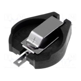 1 pcs x KEYSTONE - 1063 - Socket, Batt.no: 1, horizontal,SMT, H: 7.4mm, Ø: 20mm