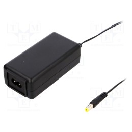 1 pcs x SUNNY - SYS1546-3624-T2 - Power supply: switched-mode, 24VDC, 1.5A, Out: 5,5/2,1, 36W, 0÷40°C
