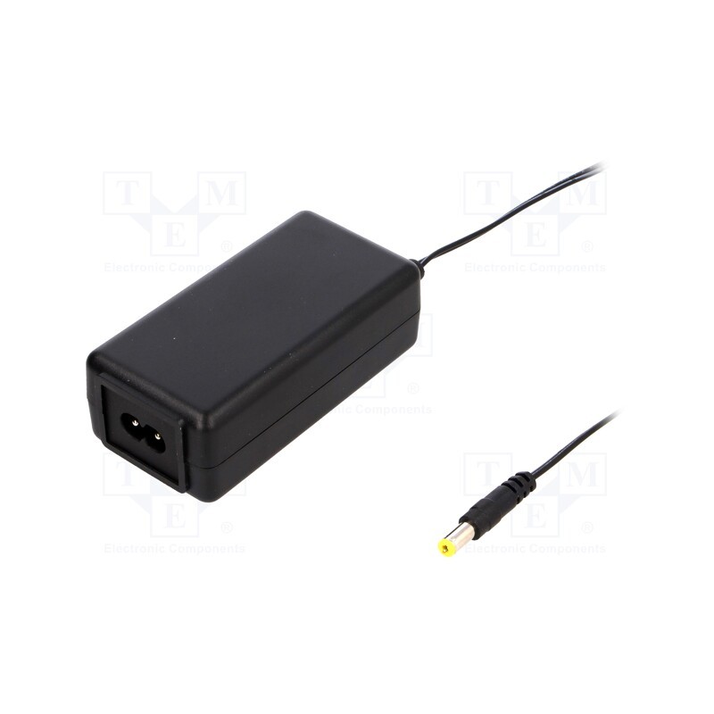 1 pcs x SUNNY - SYS1546-3624-T2 - Power supply: switched-mode, 24VDC, 1.5A, Out: 5,5/2,1, 36W, 0÷40°C