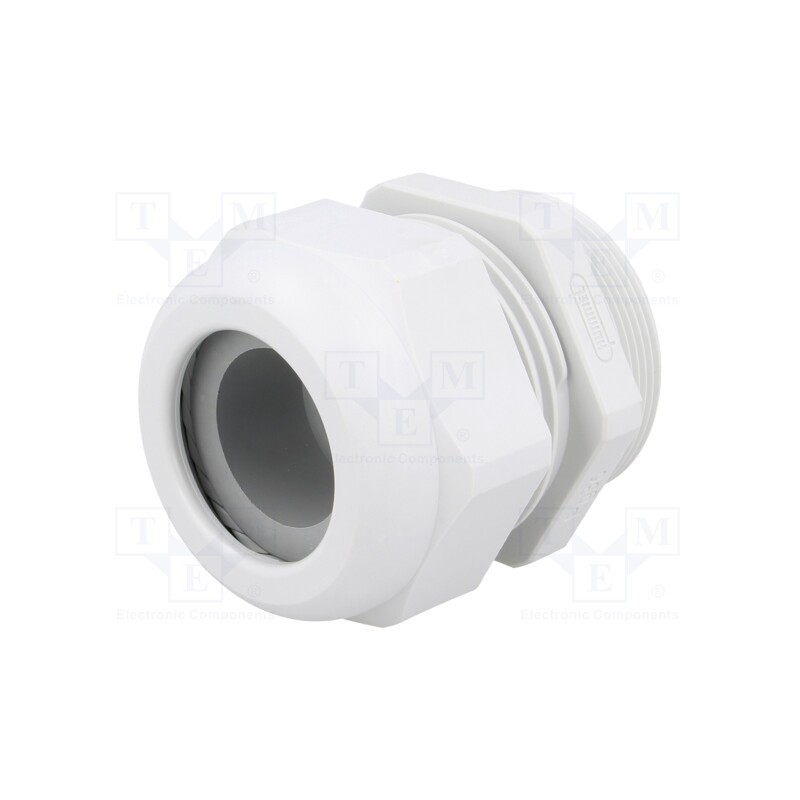 1 pcs x HUMMEL - 1.209.3600.15 - Cable gland, PG36, IP68, polyamide, light grey, UL94V-0, HSK-K
