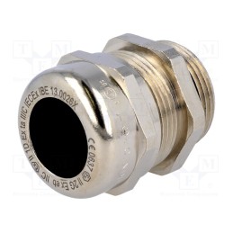 1 pcs x LAPP - 53112730 - Cable gland, M25, 1.5, IP68, brass, Body plating: nickel
