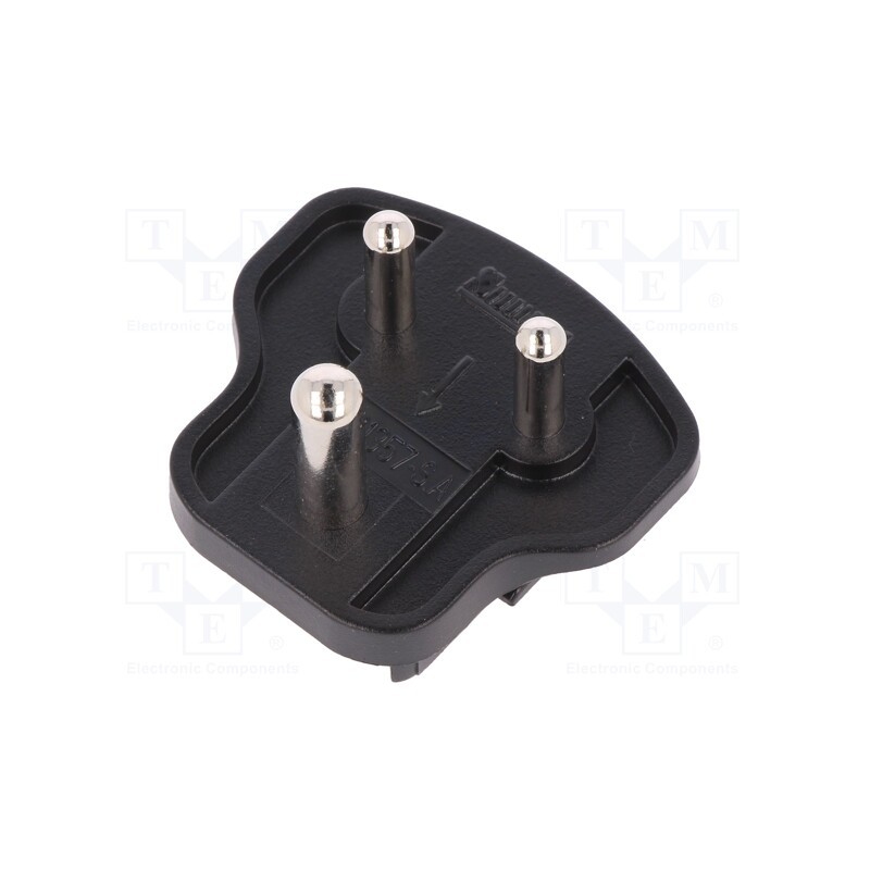 1 pcs x SUNNY - 1357-AC PLUG W3S (S. AFRICA) - Adapter, Connectors for the country: South Africa