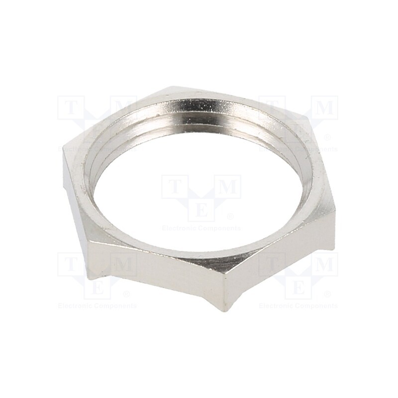 1 pcs x LAPP - 52103220 - Nut, with earthing, PG11, brass, 21mm, -60÷200°C, Thread: PG