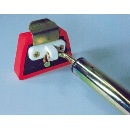 A holder for mounting awnings without drilling