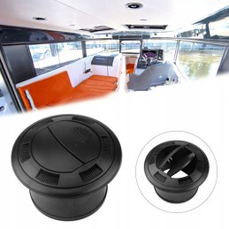 Black 75 mm car air conditioner outlet for eberspacher webasto