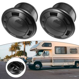 75 mm air conditioning air outlet vent for car black