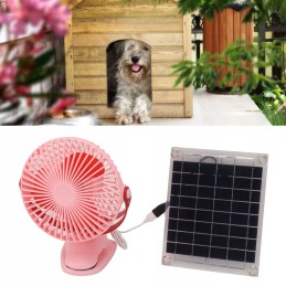 10w solar panel with fans