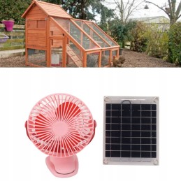 10w solar panel with fans