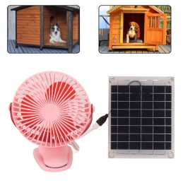 10w solar panel with fans