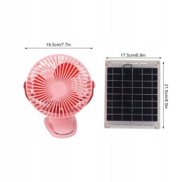 10w solar panel with fans