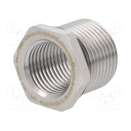1 pcs x HUMMEL - 1.898.2016.50 - Reduction of threads for glands, Int.thread: M16, RSD-INOX-Ex-d