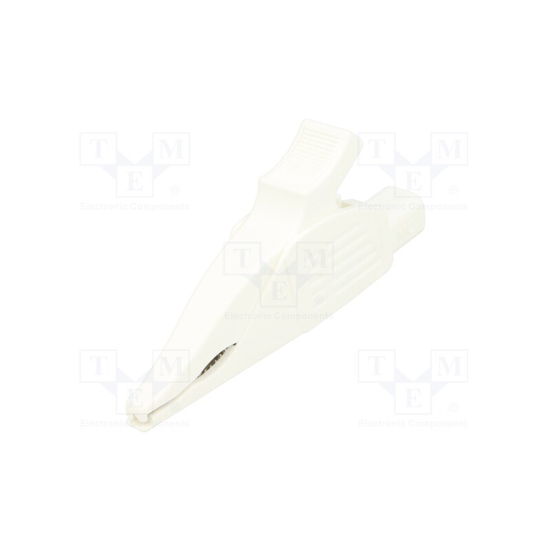 1 pcs x STu00c4UBLI - 66.9575-29 - Crocodile clip, 32A, 1kVDC, white, Grip capac: max.30mm